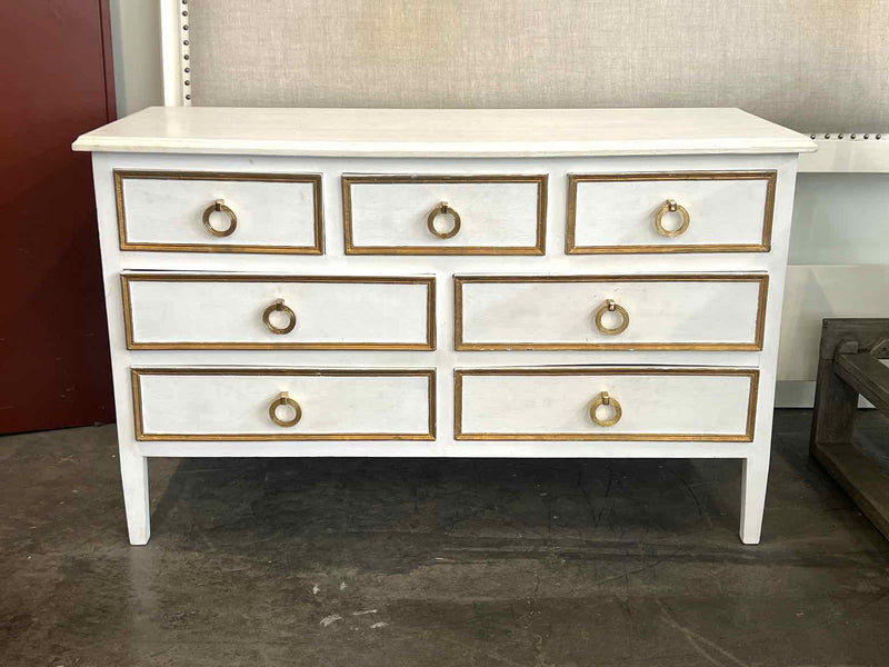 Wisteria 7-Drawer Chest in Cream