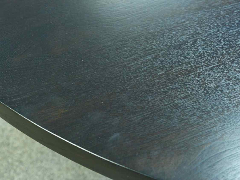 Dark Oak Round Dining Table