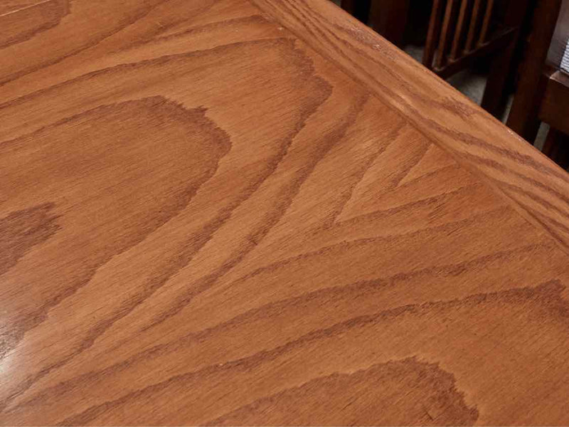 Mid Century Modern Teak (2 ) 11" Leaves Dining Table