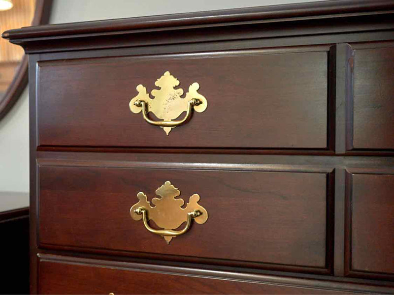 Durham Furniture Cherry Blockfront Chest