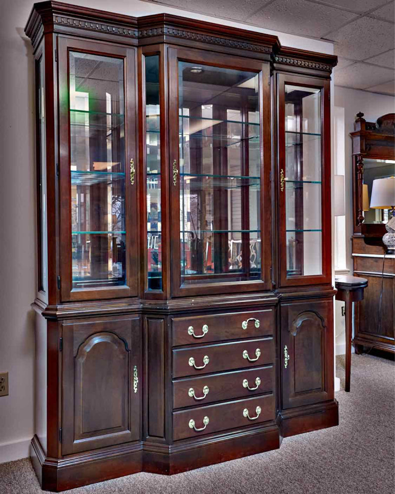 Harden Traditonal Cherry China Cabinet