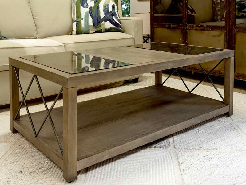 Weathered Grey Cocktail Table