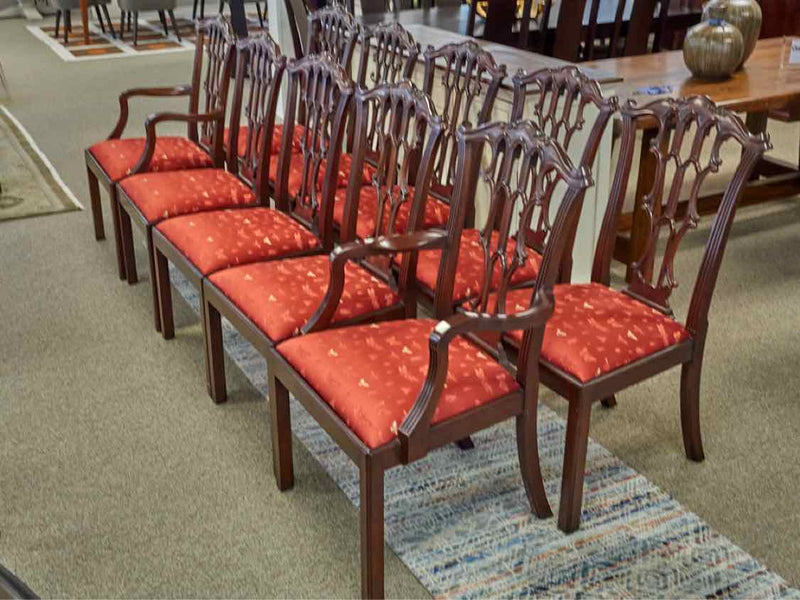 Set of 10 Henkel Harris Dining Chairs