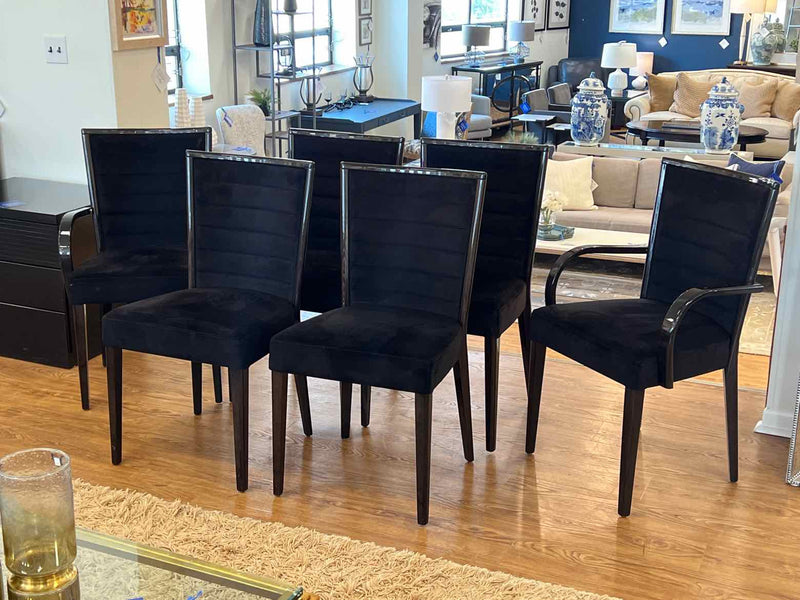 Set of 6 Lexington 'Ritz' Dining Chairs by Nicole Miller