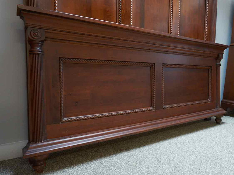 Durham Furniture Solid Maple Queen Panel Bed