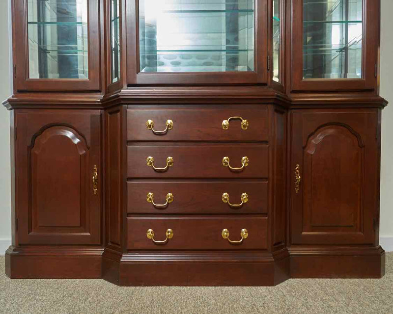 Harden Traditonal Cherry China Cabinet