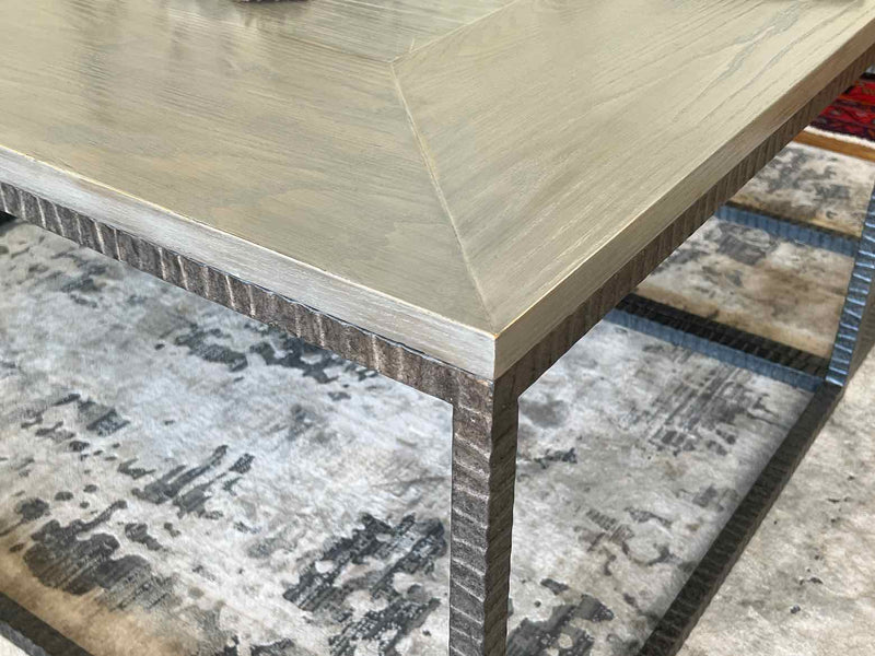 Grey Cocktail Table w/ Two Matching Nesting Tables