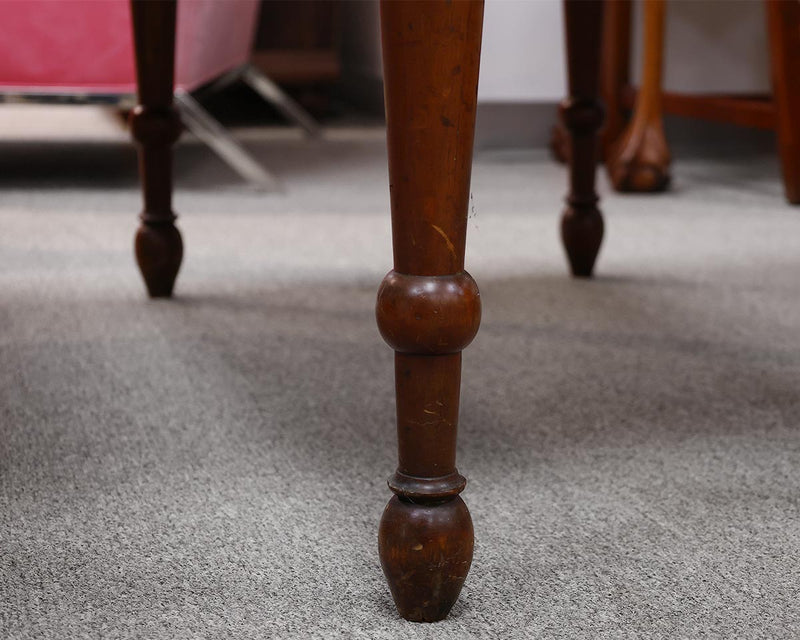 Cherry Dropleaf Dining Table with Turned Legs