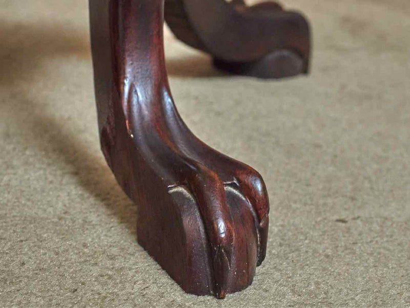 Mahogany Stain Pedestal/Plant Stand