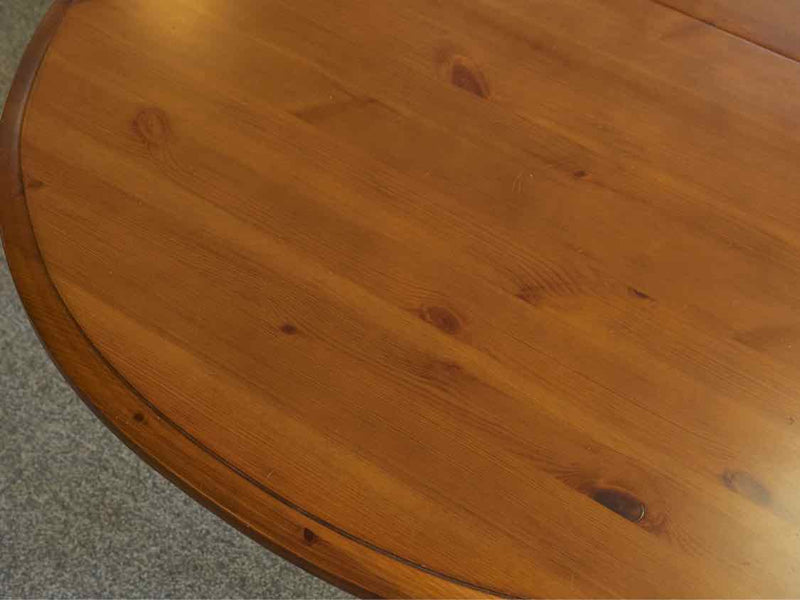 Pottery Barn Pine Oval Dining Table