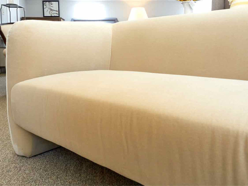 Collector Group Contemporary Velvet Loveseat