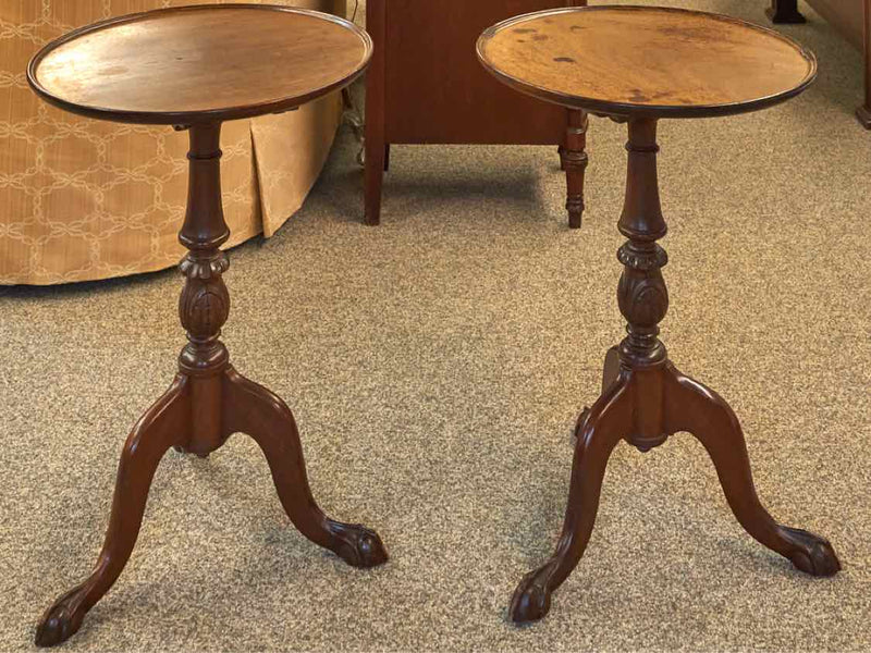 Pair of Mahogany Flip Top Side Tables