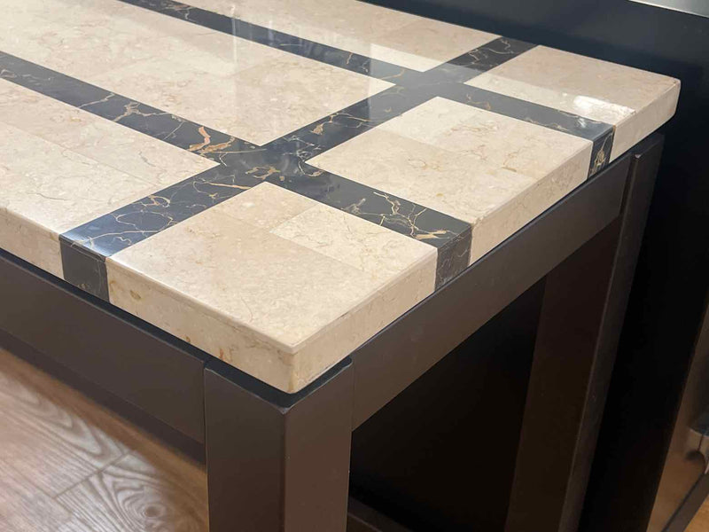 Marble Topped Console