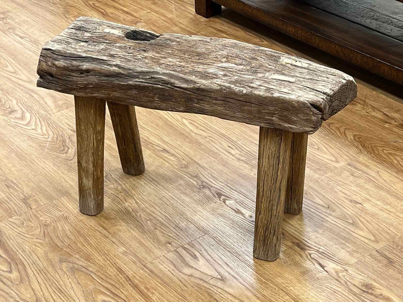 Rustic Wooden Stool