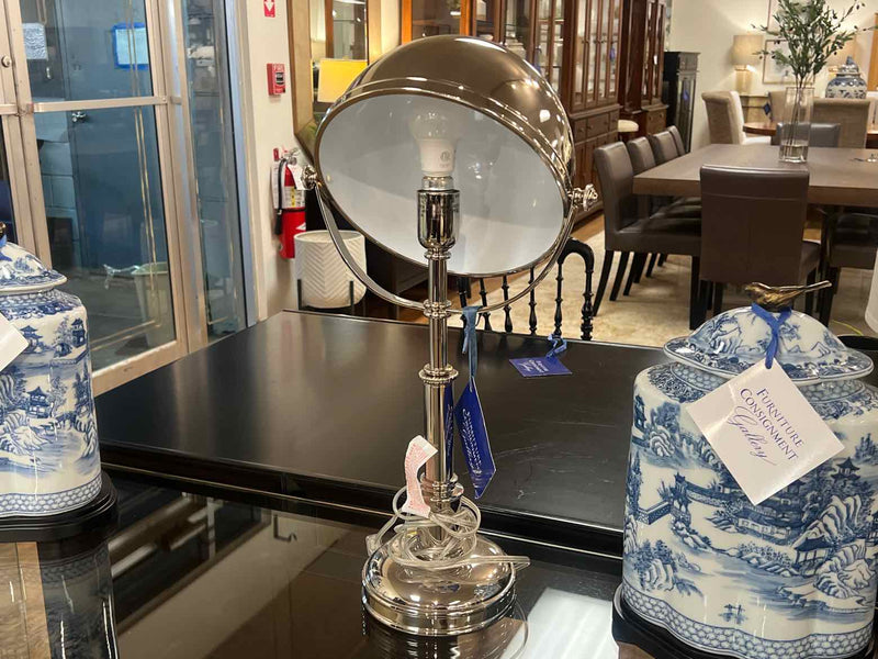 Ralph Lauren 'Carthage' Chrome Desk Lamp