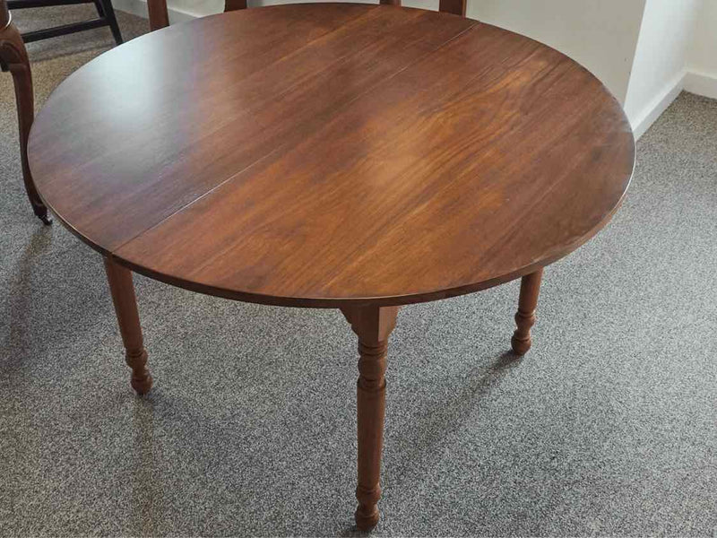 Walter of Wasbash Round Cherry Dining Table