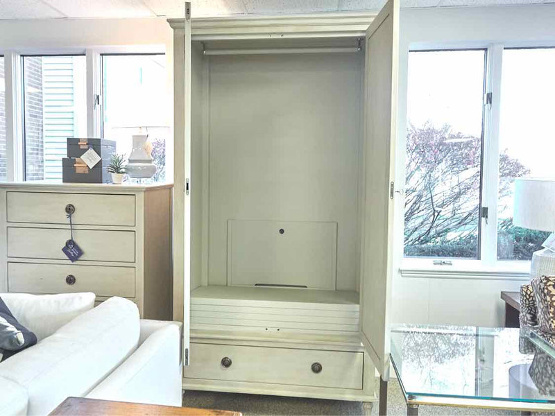 Restoration Hardware 'Maison' Armoire in Light Oak