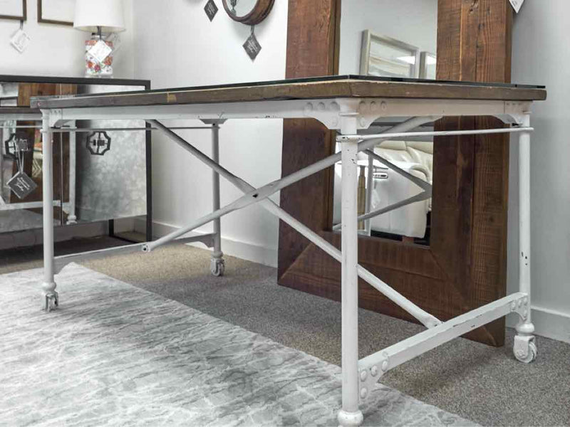 Rustic Restoration Hardware Reclaimed Wood Desk