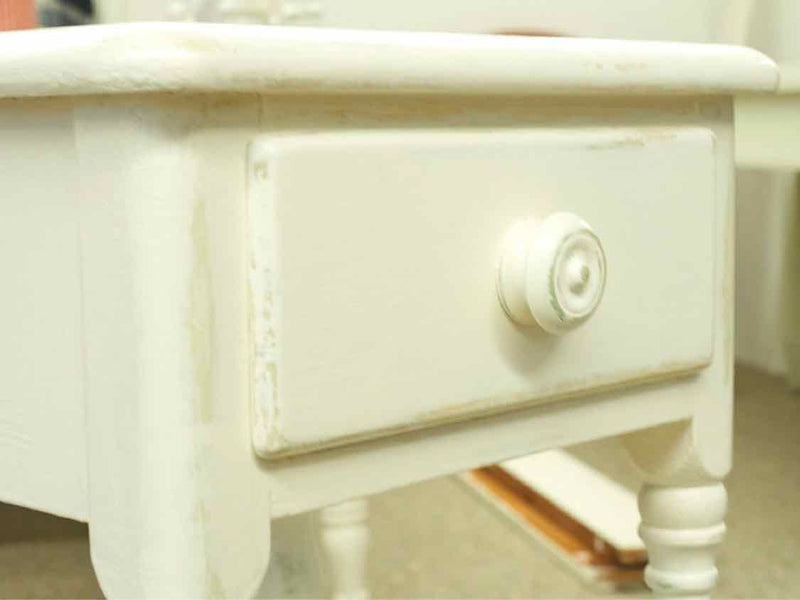 Milk Painted Nightstand