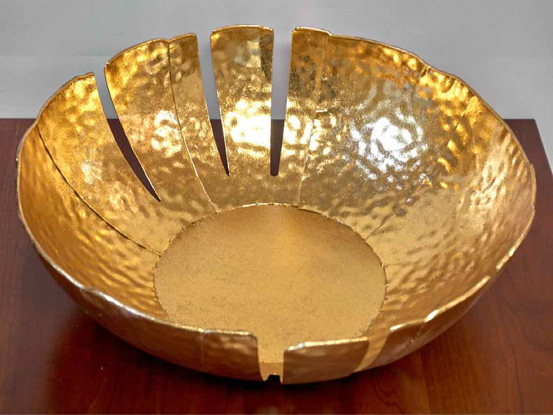 Austin Allen James Gold Metal Bowl