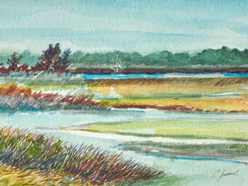 'Pinckney 2' Marsh Landscape