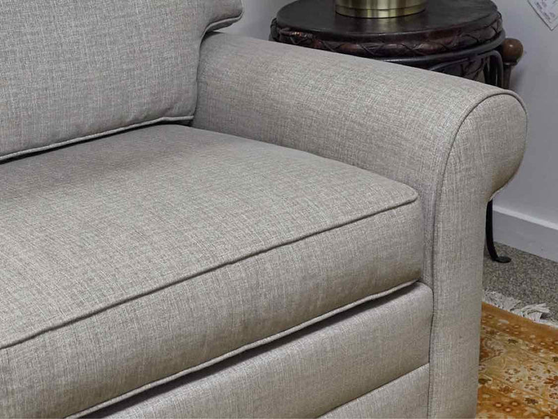 Ethan Allen 'Bennett' Roll Arm Sofa