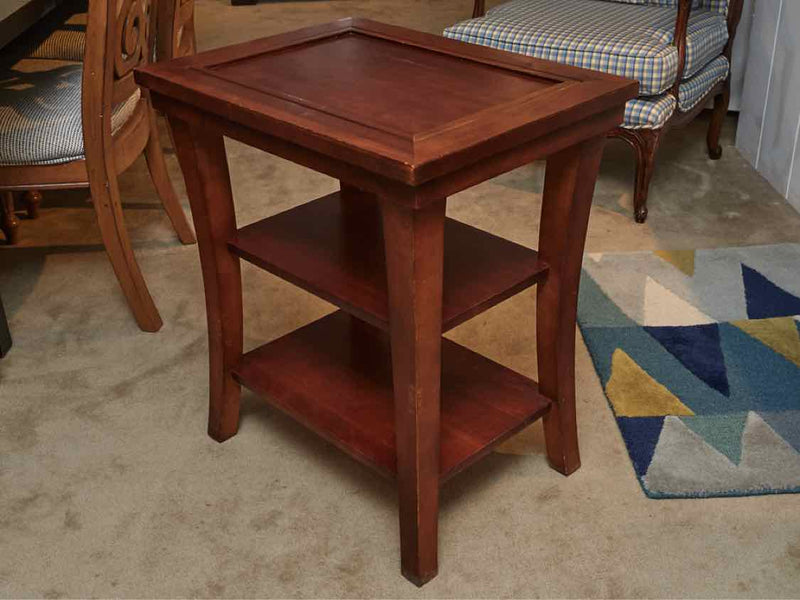 Riverside Cherry 2 Shelf  Side Table