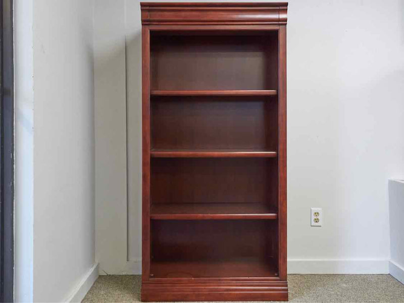 Four Shelf Mahogany Bookcase