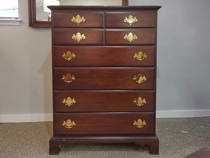 Durham Furniture Cherry Blockfront Chest