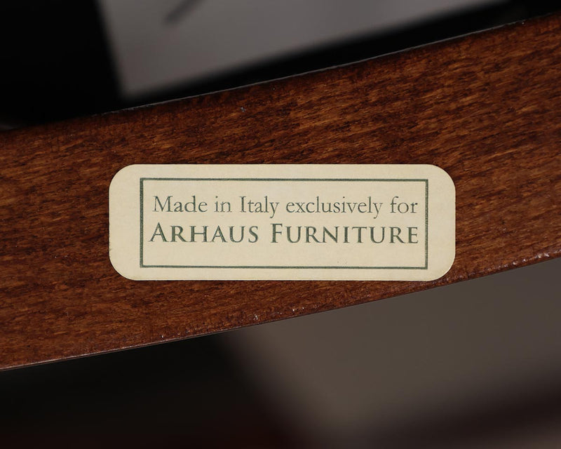 Pair of Arhaus Tuscany Farmhouse Dining Arm Chairs