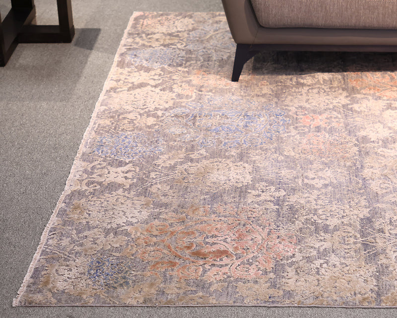 Mulit-Colored Floral Area Rug