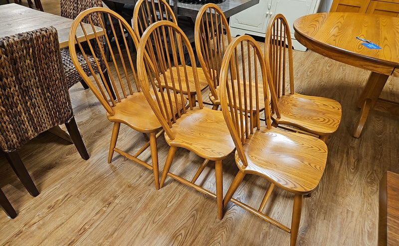 Oval Dining Table & 6 Chair Set