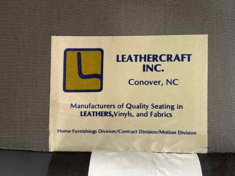 Leathercraft Grey Leather Chair