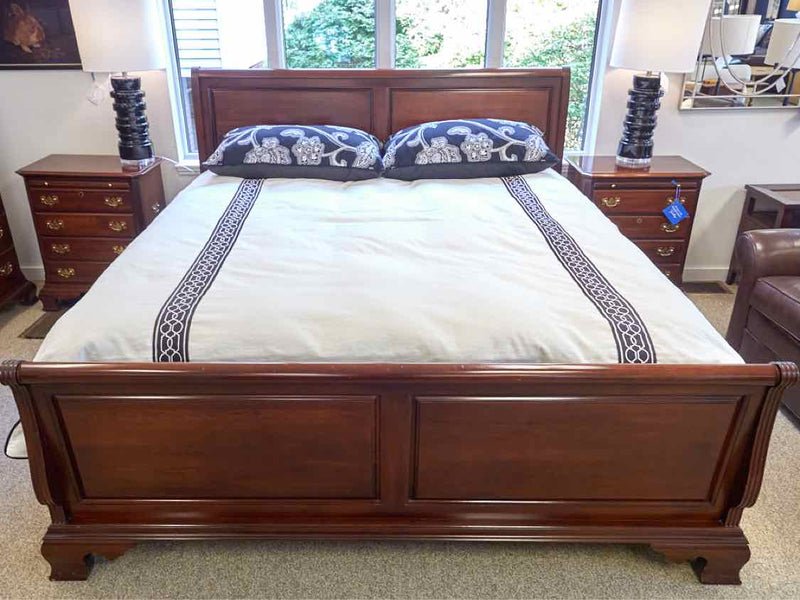 Kincaid Cherry King Sleigh Bed