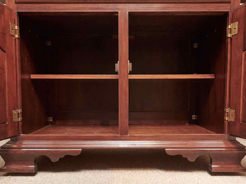 Colonial Furniture Co Cherry 1 Drawer 2 Door  Flip Top  Server