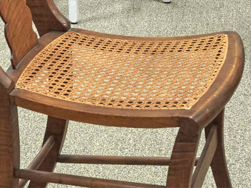 Tiger Maple Splat Back Dining Chair