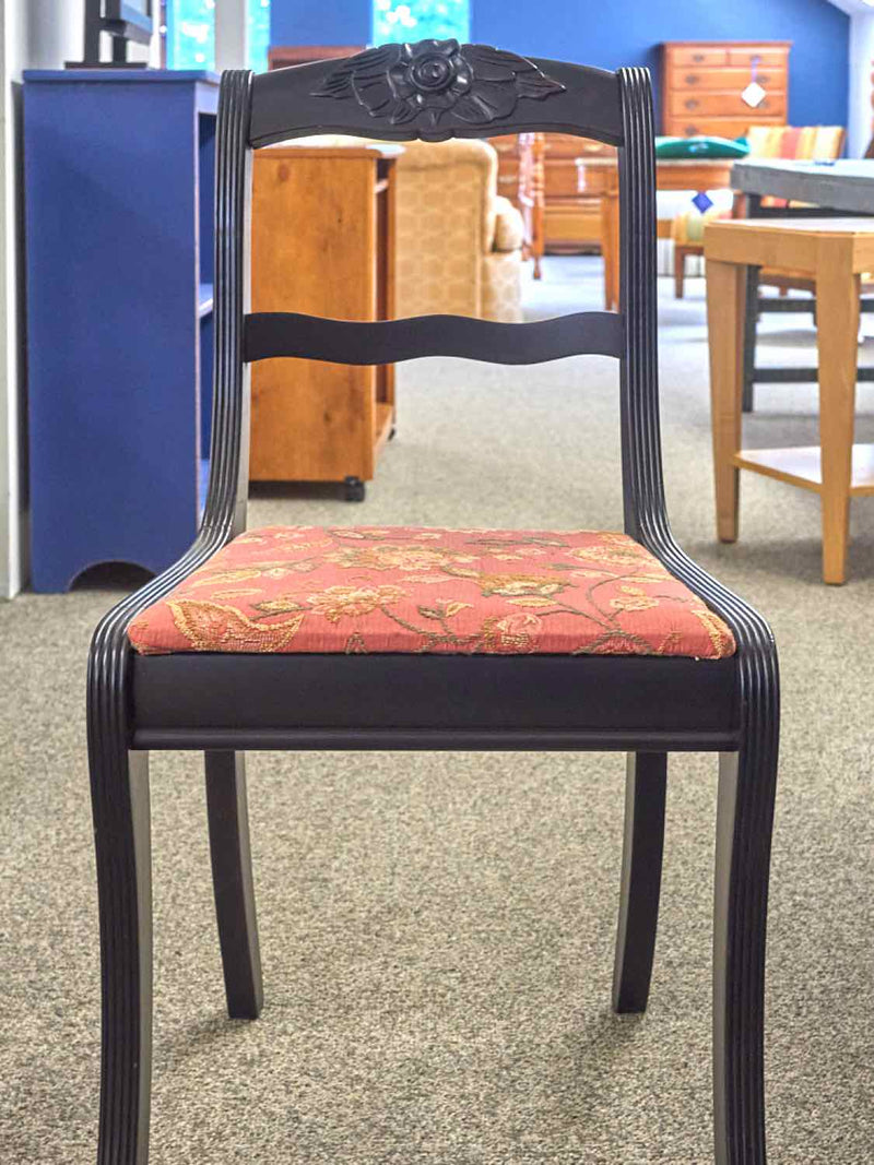 Rosette Carved Desk Chair