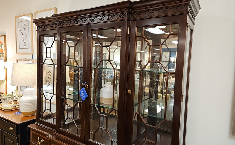 Stickley Flame Mahogany China Cabinet