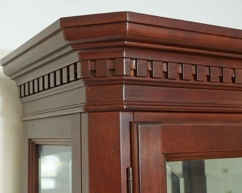 Harden Traditonal Cherry China Cabinet