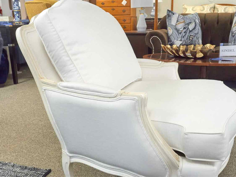 Ethan Allen French Provincial Chair in White