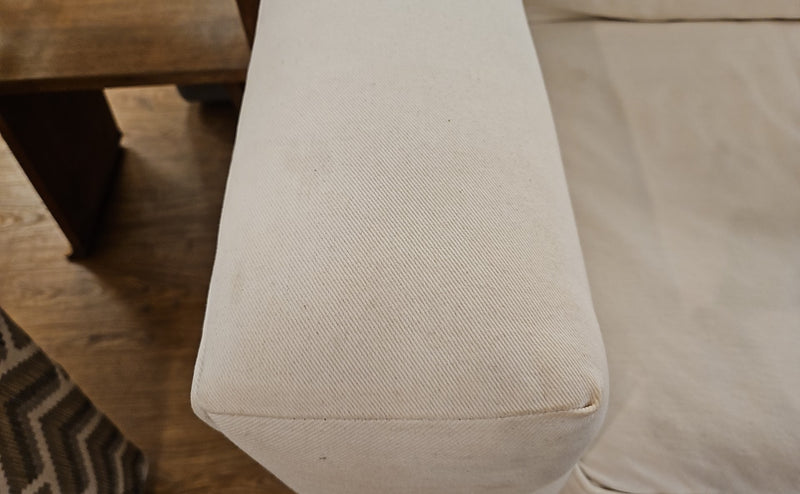 Ethan Allen Twin Sleeper Sofa in Cream