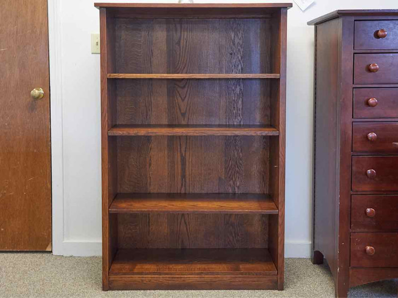 Paine Furniture Oak 4 Shelf Bookcase