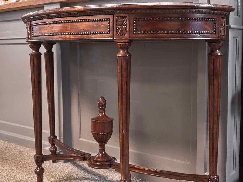 Theodore AlexanderAntiqued Wood "Castle Bromwich" Collection Accent Table48