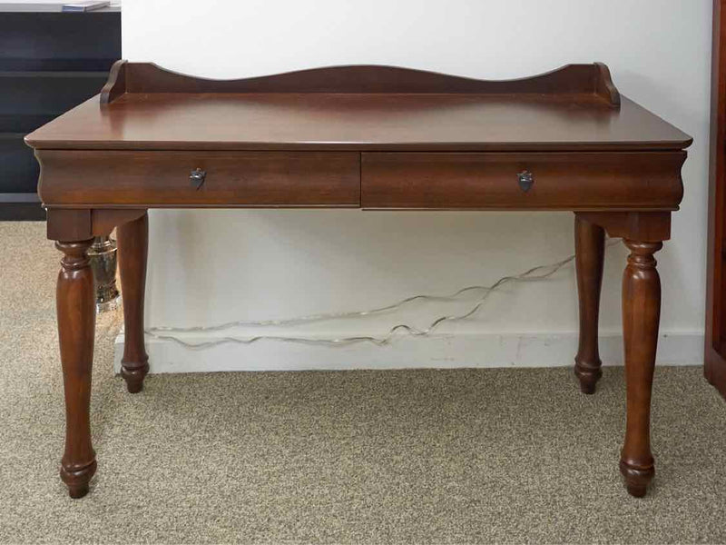 Broyhill Cherry Console W/ Backsplash