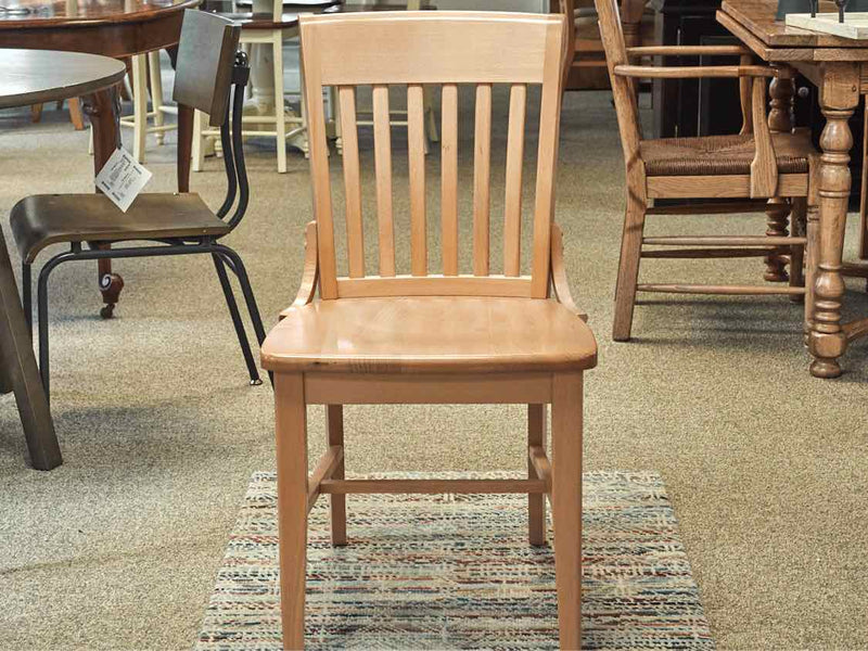 Eastern Butcher Block Maple Table & Set of Four Chairs