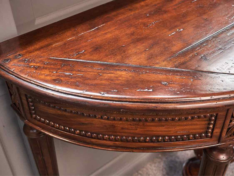 Theodore AlexanderAntiqued Wood "Castle Bromwich" Collection Accent Table48