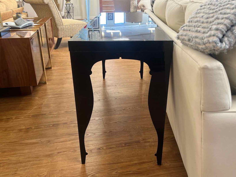 Black Lacquer Console Table