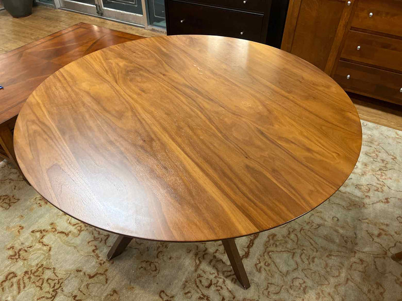 Mid-Century Modern Round Dining Table