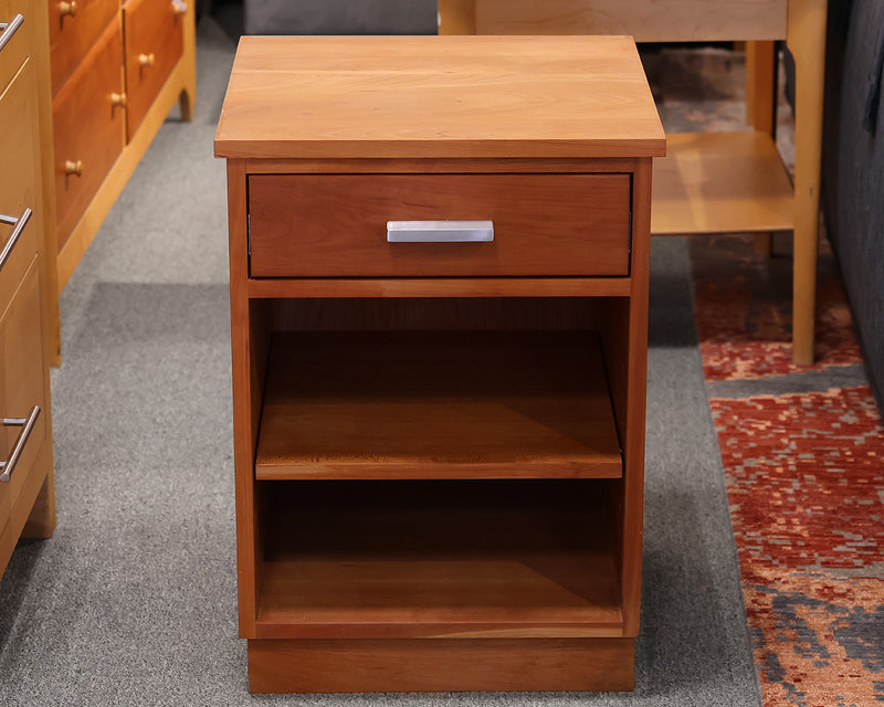 Room & Board Linear Nightstand in Solid Cherry