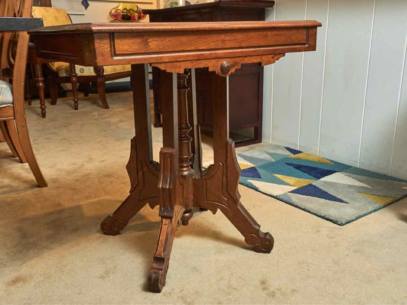 East Lake Walnut Accent Table